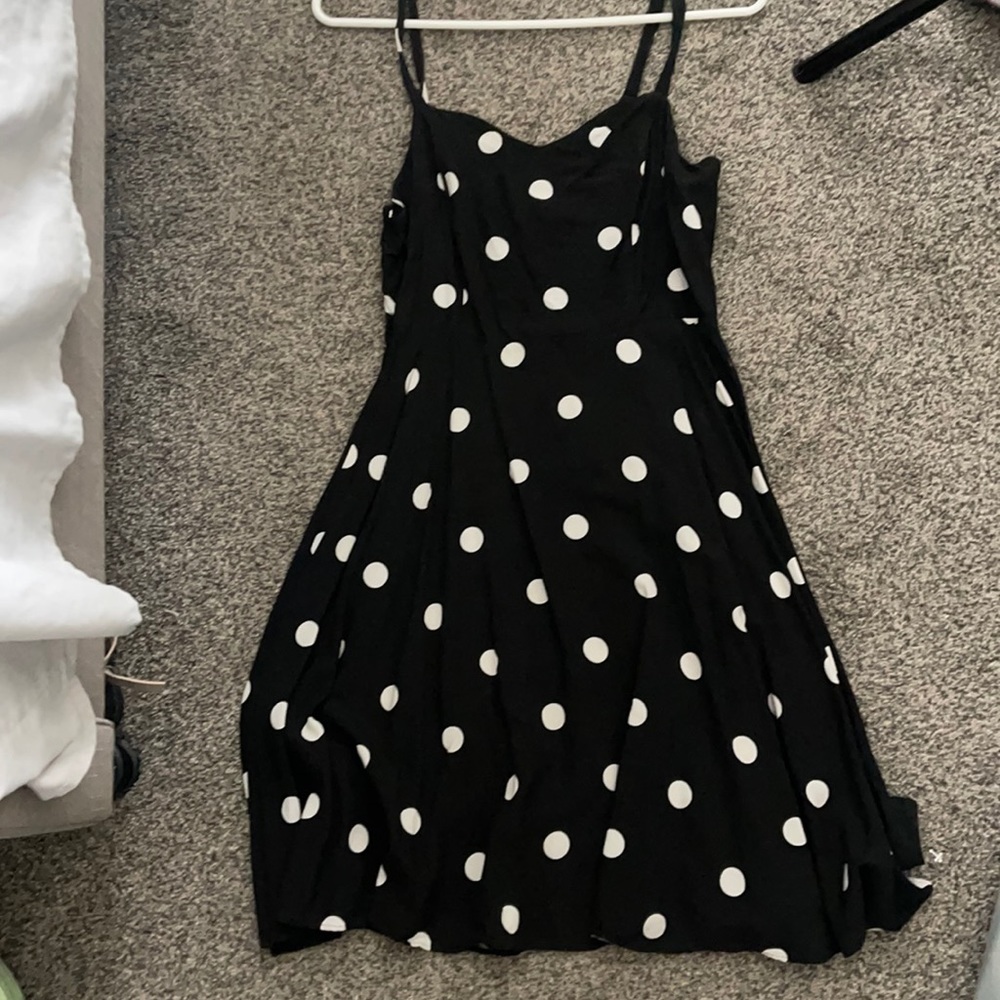Black and white polka dot dress - Old Navy Size S